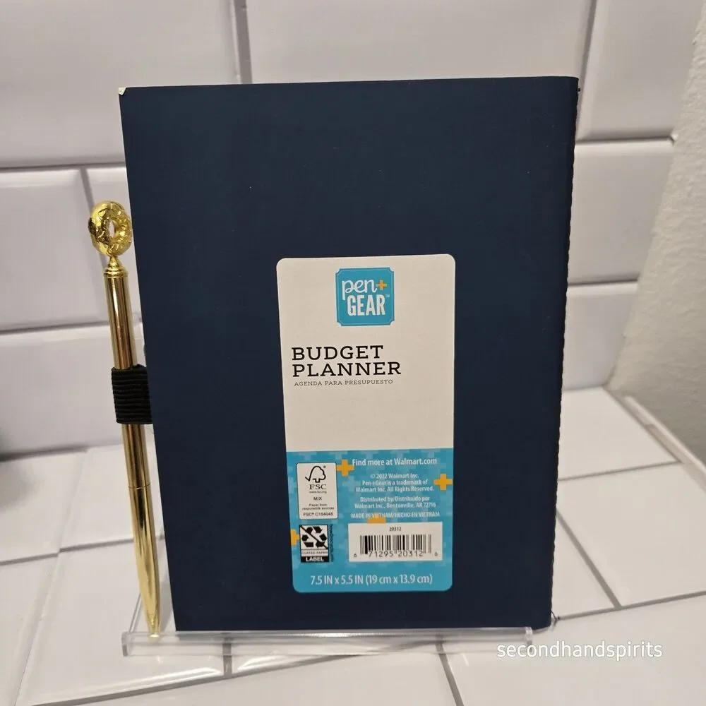Pen And Gear Budget Planner  12 Months  5.5